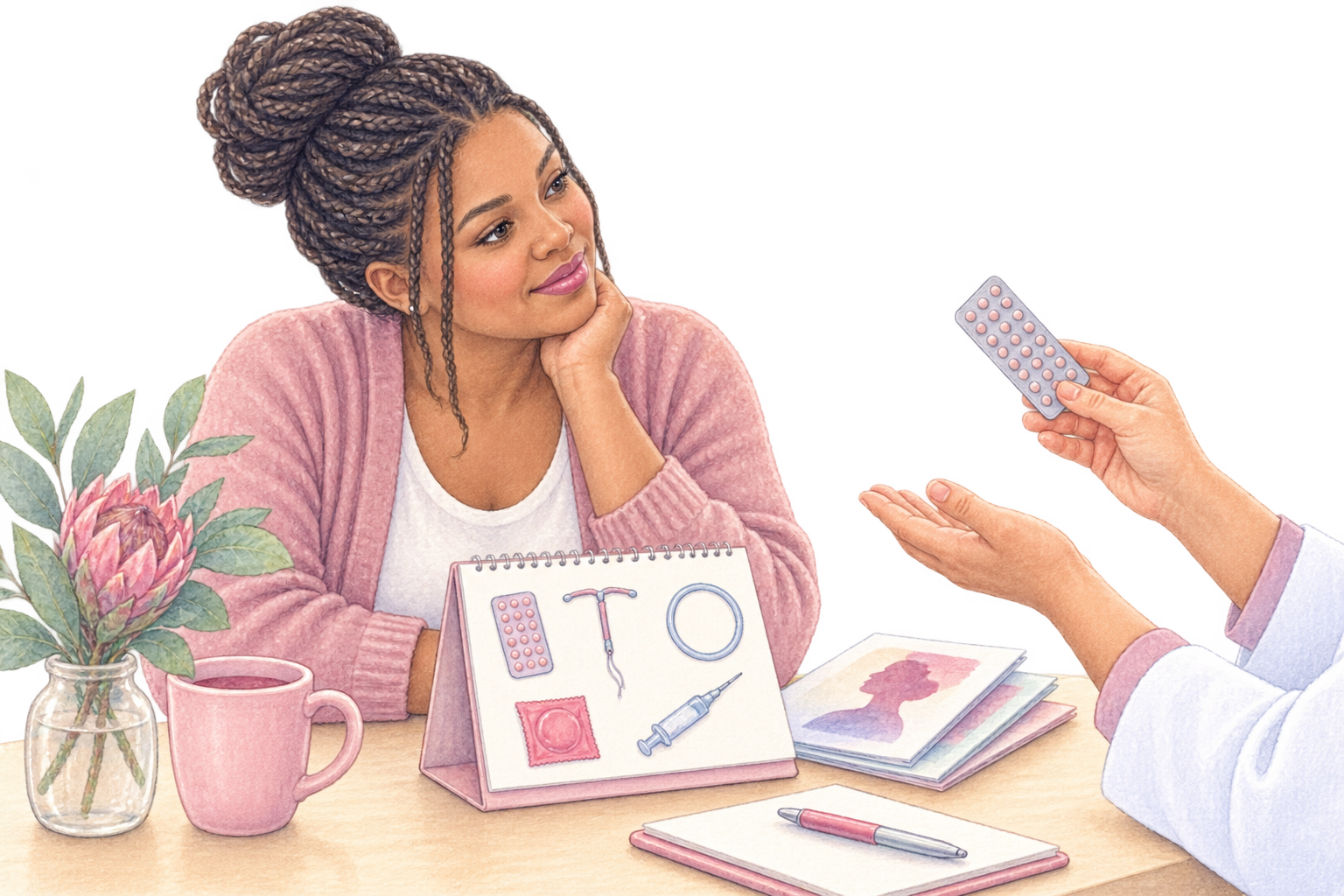 Family Planning care illustration